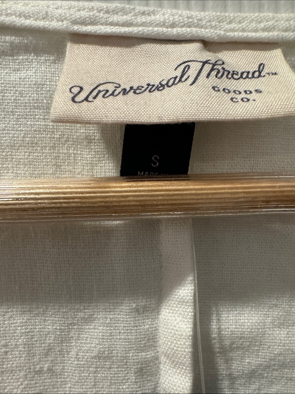 Universal Thread white Button-Front V-Neck Mini Dress - Picture 2 of 7